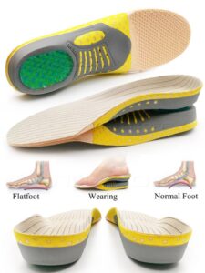 a close-up of a shoe insoles